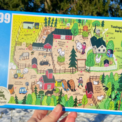 Palapeli Tuulispään kartta